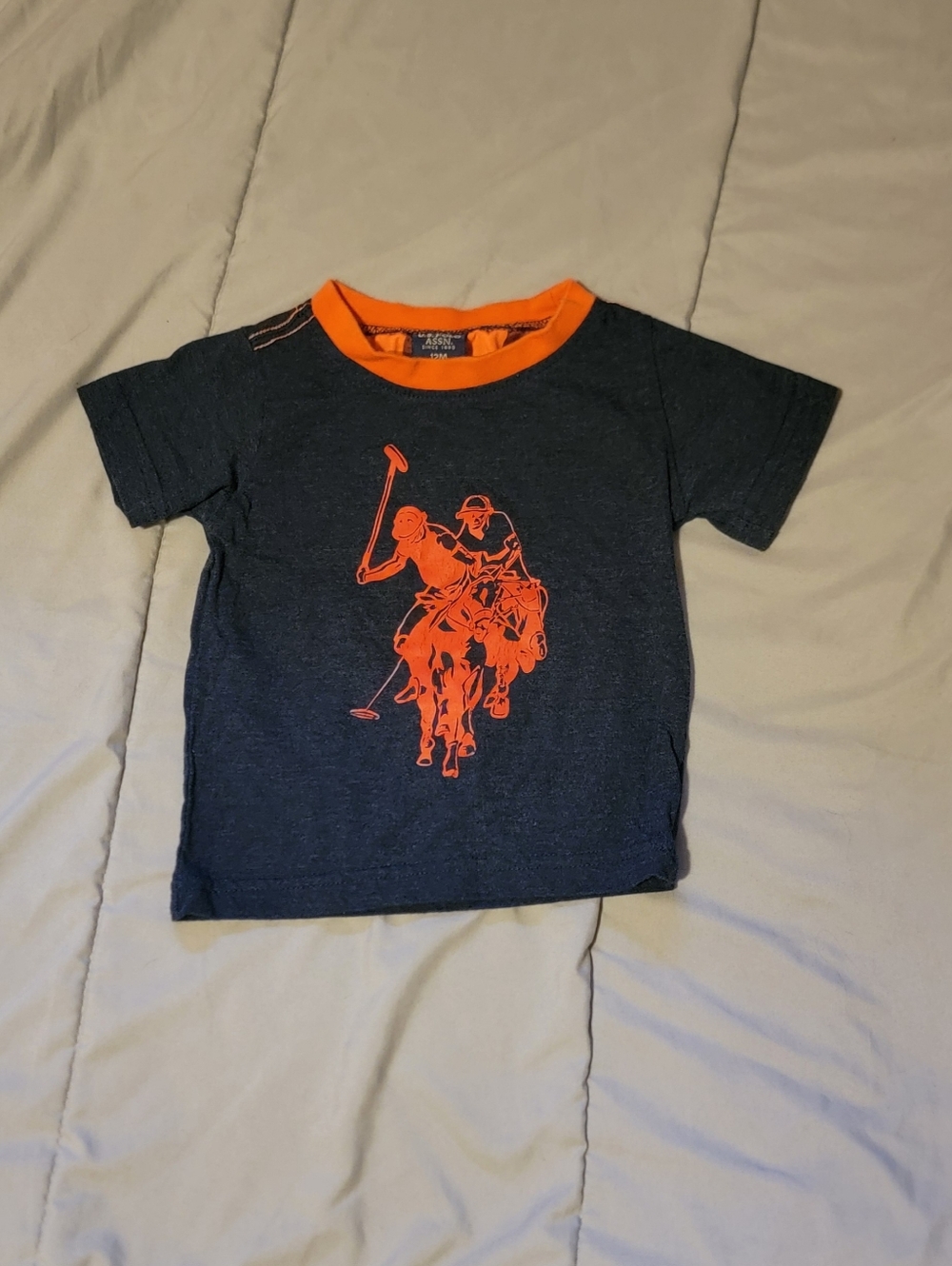 U.S. Polo Assn. Big Logo Toddler Short Sleeve T-Shirt